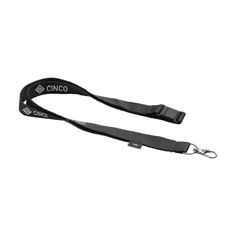 Logotrade promotional product image of: Lanyard Safety RPET 2 cm