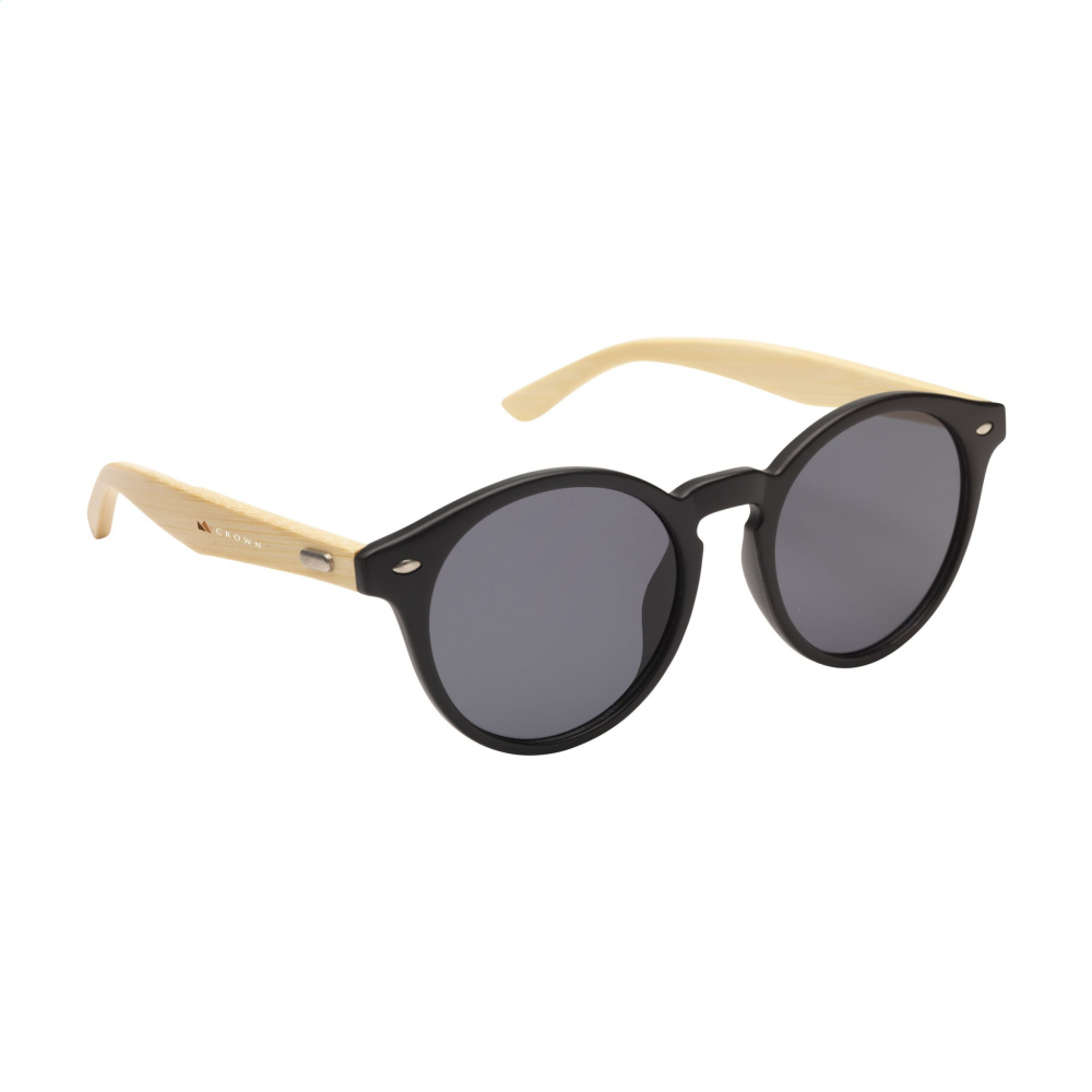 Logo trade business gift photo of: Laguna Bamboo sunglasses