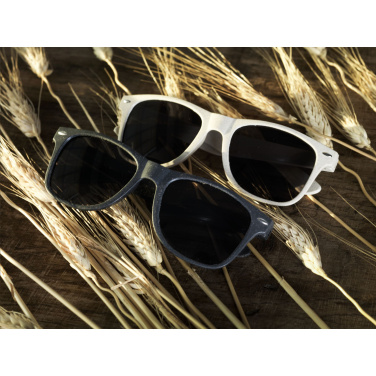 Logo trade corporate gifts picture of: Malibu Eco Wheatstraw sunglasses