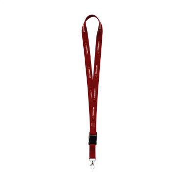 Logo trade promotional giveaway photo of: Lanyard Sublimation Buckle RPET 2 cm keycord