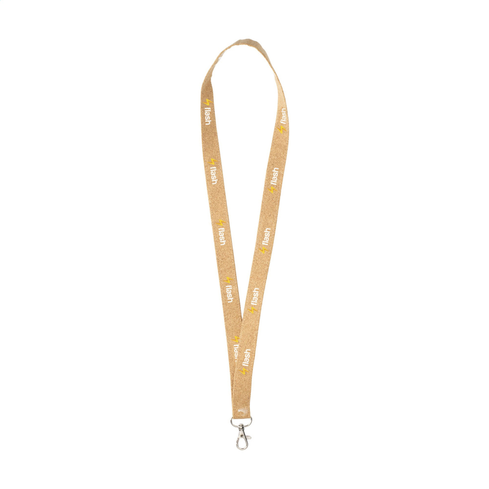 Logotrade promotional product image of: Lanyard Cork 2 cm keycord