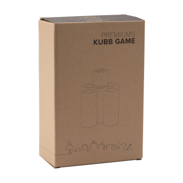 Logo trade advertising products image of: Kingdom Kubb Outdoor Game