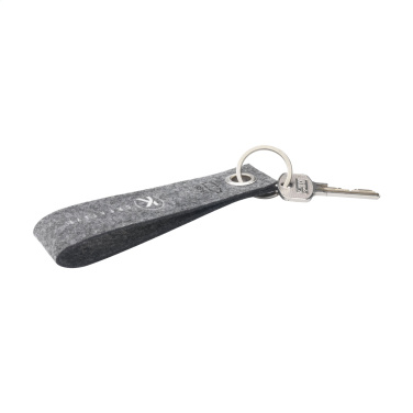 Logotrade corporate gift image of: GRS RPET Felt Keyring