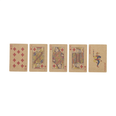 Logo trade advertising products image of: Recycled Playing Cards Single deck