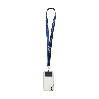 Logo trade advertising products picture of: Lanyard Sublimation Safety RPET 2 cm with Patch