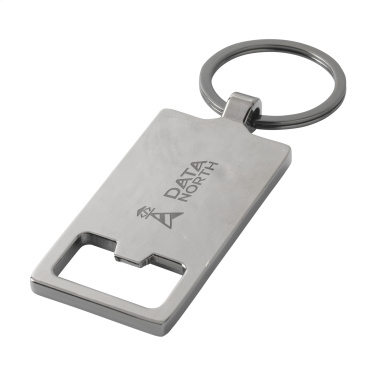 Logo trade promotional merchandise image of: Sammy bottle opener / keyring