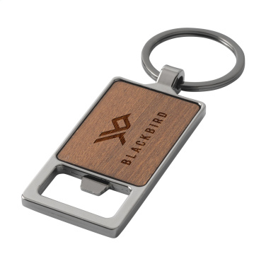 Logotrade promotional item picture of: Sammy bottle opener / keyring