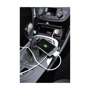 Logotrade promotional item image of: USB CarCharger plug