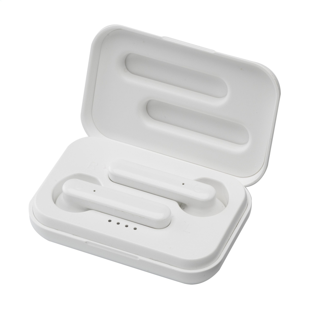 Logo trade promotional product photo of: Sensi TWS Wireless Earbuds in Charging Case