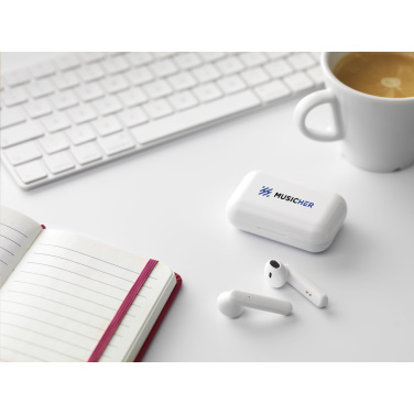 Logotrade promotional item picture of: Sensi TWS Wireless Earbuds in Charging Case