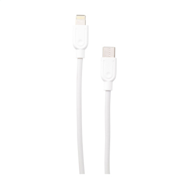 Logotrade promotional products photo of: Charging Cable RCS Recycled ABS-TPE