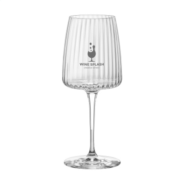 Logo trade promotional merchandise image of: Ribbio Wine Glass 370 ml