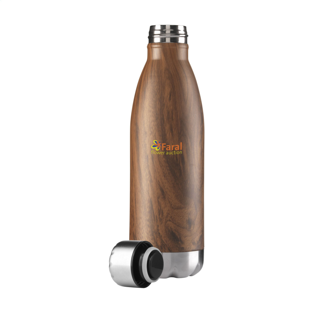 Logotrade promotional giveaways photo of: Topflask Wood 500 ml drinking bottle