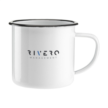 Logotrade promotional product image of: Retro Enamel Mug 350 ml