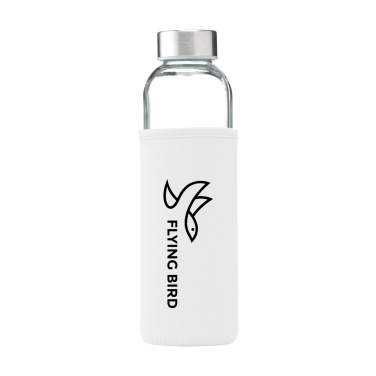 Logo trade corporate gifts image of: Senga Glass 500 ml drinking bottle