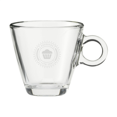 Logo trade promotional items image of: Lugano Coffee Glass 230 ml