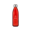 Topflask Glass 650 ml drinking bottle, red