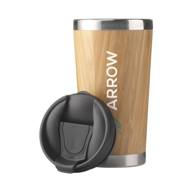 Logotrade promotional items photo of: Tokyo 450 ml bamboo thermo cup