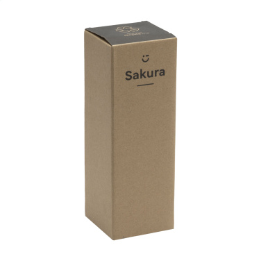 Logotrade business gift image of: Sakura 360 ml bamboo thermo bottle/thermo cup