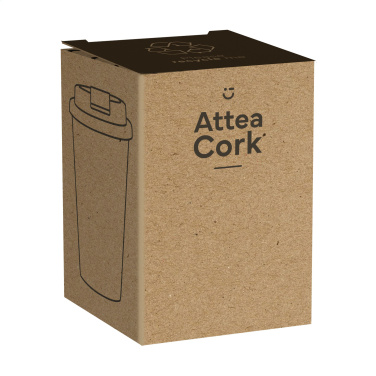 Logo trade promotional giveaways picture of: Attea Cork 350 ml coffee cup