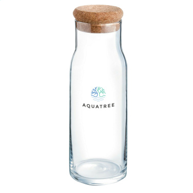 Logotrade corporate gift image of: Algarve Carafe 1 L with a cork cap