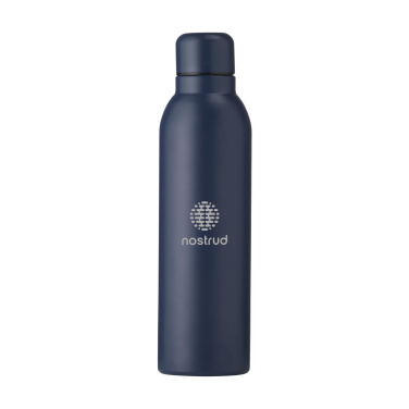 Logo trade corporate gifts picture of: Helios RCS Recycled Steel Bottle 470 ml