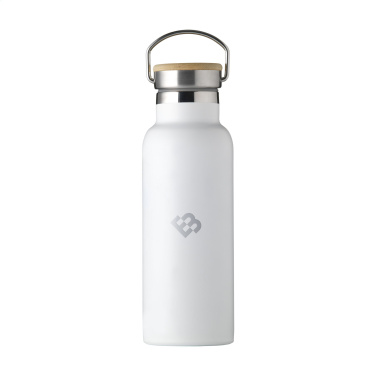 Logo trade promotional items picture of: Nordvik RCS Recycled Steel 500 ml drinking bottle