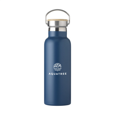 Logotrade business gift image of: Nordvik RCS Recycled Steel 500 ml drinking bottle