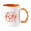 Full Colour Mug Colorato 350 ml, orange