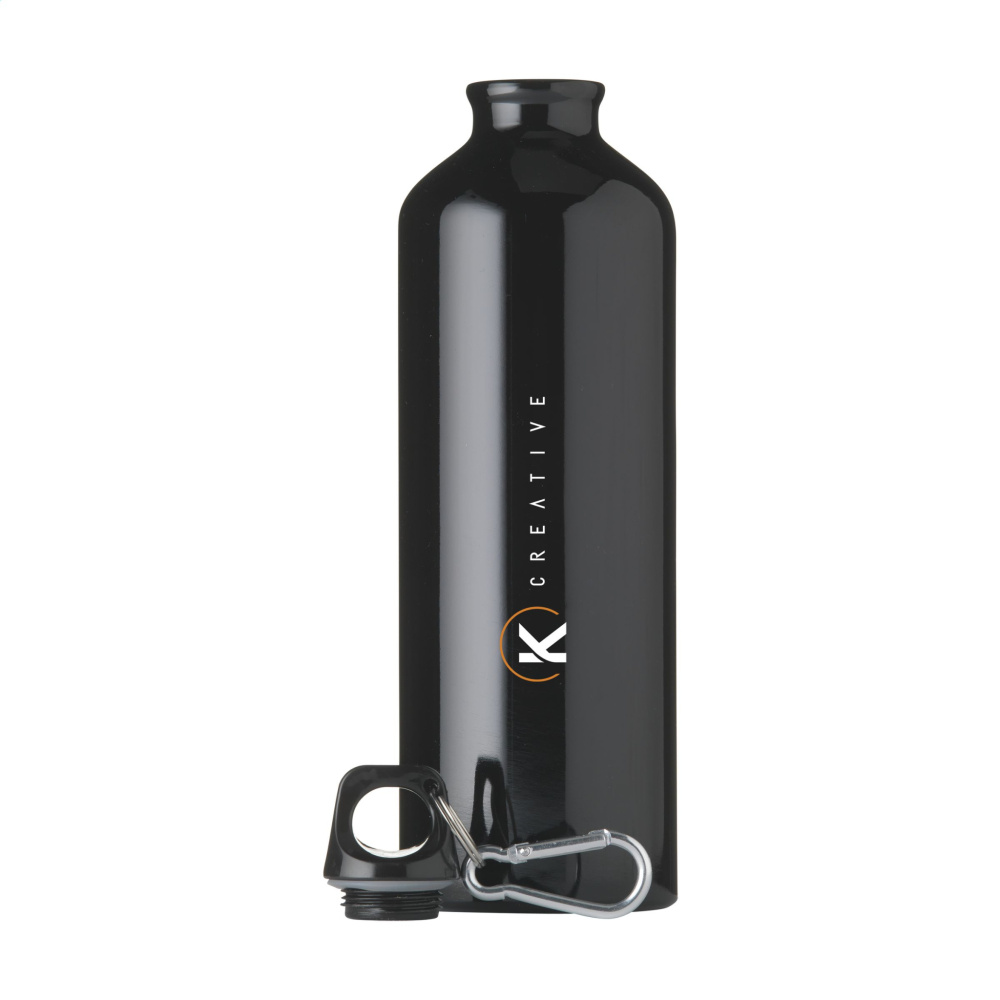 Logo trade corporate gifts picture of: AluMaxi GRS Recycled 750 ml water bottle