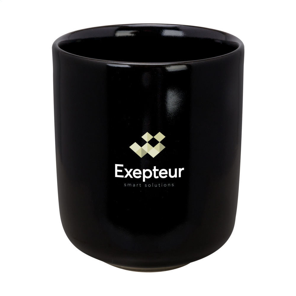 Logo trade promotional product photo of: Cadiz Black 350 ml drinking cup