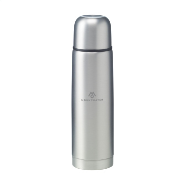 Logotrade promotional gift picture of: Frosted Bottle RCS Recycled Steel 500 ml thermo bottle