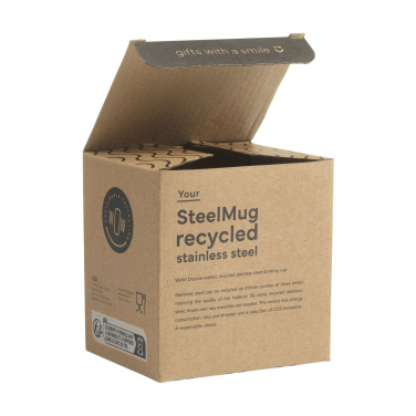 Logo trade promotional product photo of: SteelMug RCS Recycled Steel 220 ml