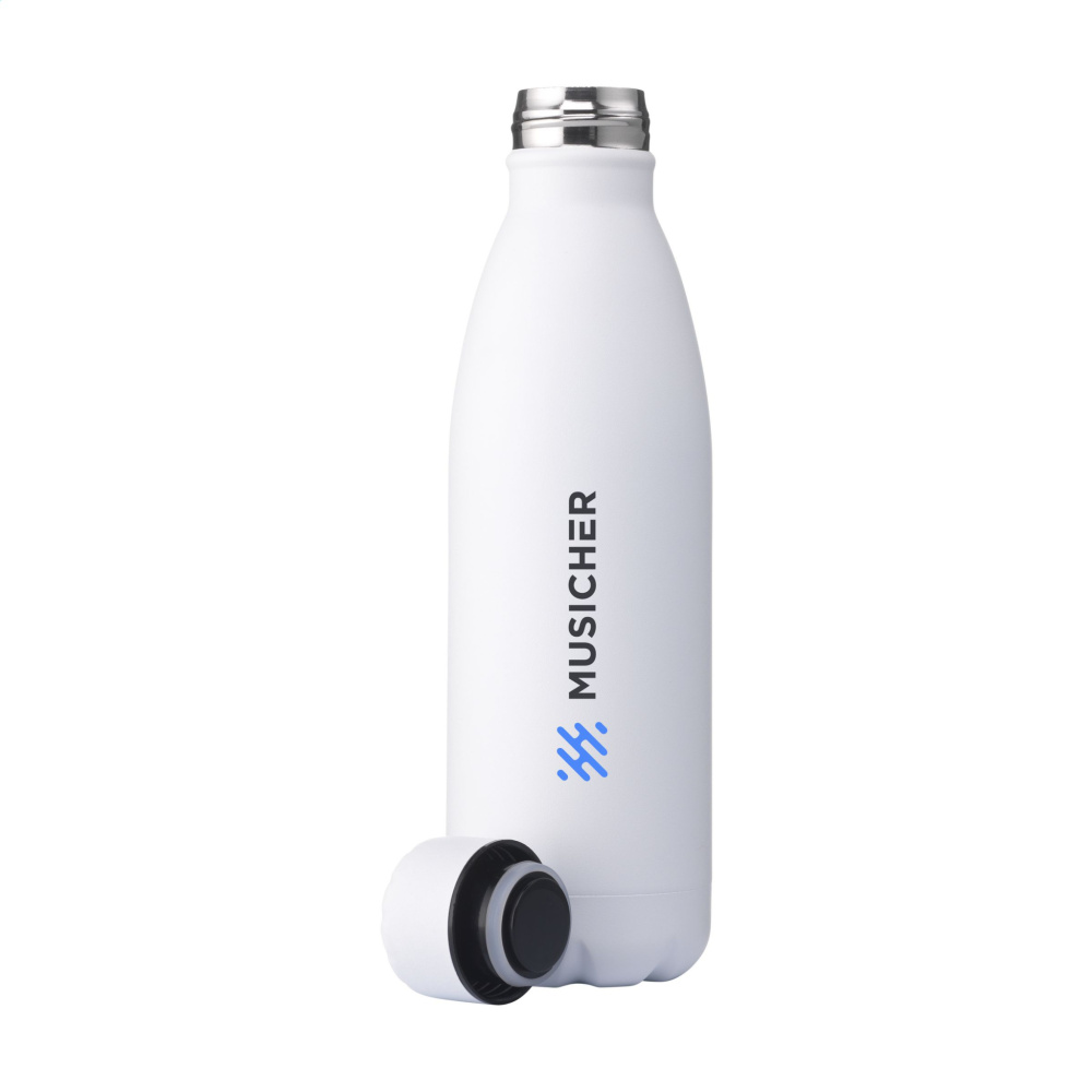 Logo trade promotional gift photo of: Topflask Premium RCS Recycled Steel drinking bottle