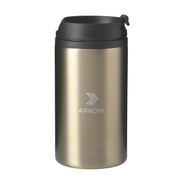 Logo trade promotional items picture of: Thermo Can RCS Recycled Steel 300 ml thermo cup