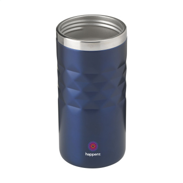 Logotrade promotional merchandise image of: Geometric Mug RCS Recycled Steel 280 ml thermo cup