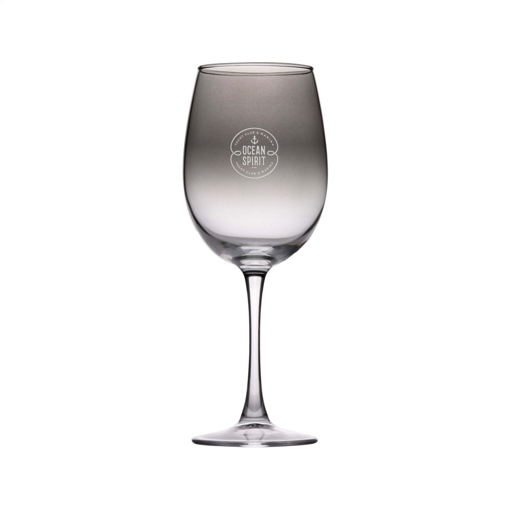 Logo trade business gifts image of: Smokey Wine Glass 360 ml