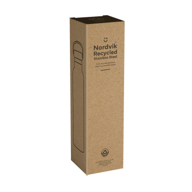 Logotrade promotional item picture of: Nordvik RCS Recycled Steel 750 ml