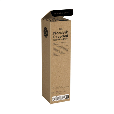 Logo trade promotional items picture of: Nordvik RCS Recycled Steel 750 ml