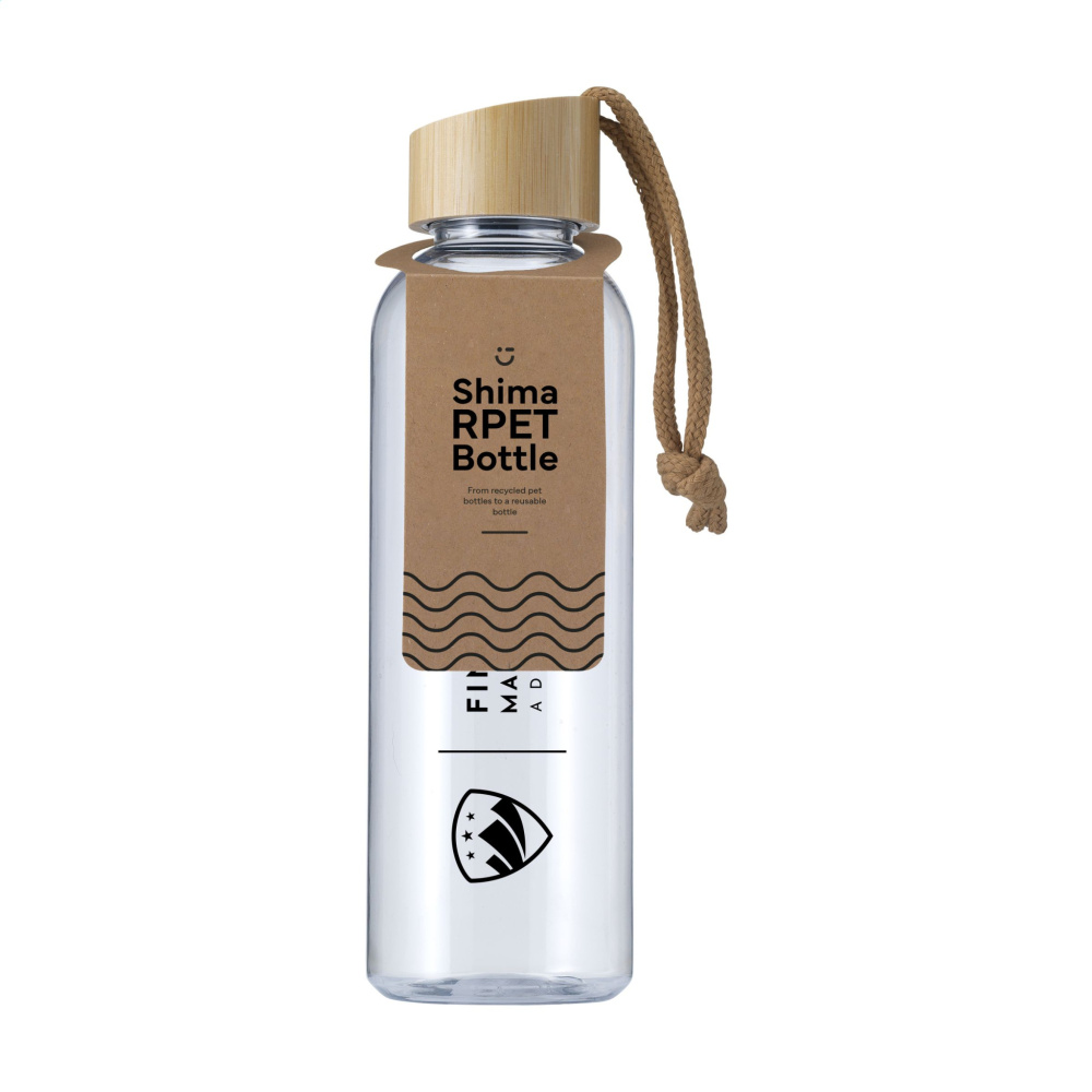 Logotrade promotional merchandise image of: Shima GRS RPET Bottle 680 ml water bottle