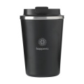 Kaffi RCS Recycled Coffee Mug 300 ml thermo cup, black