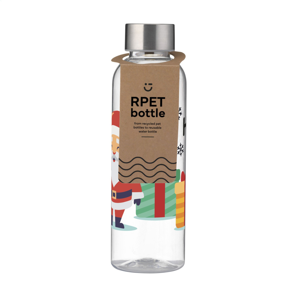 Logotrade promotional giveaways photo of: Senga GRS RPET Bottle 500 ml X-Mas