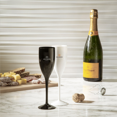 Logo trade advertising products picture of: Lunaire Reusable Champagne Glass 150 ml