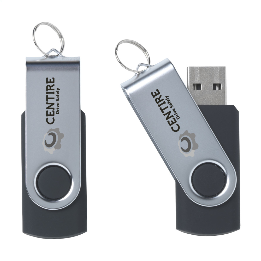 Logo trade promotional merchandise photo of: USB Twist from stock 4 GB