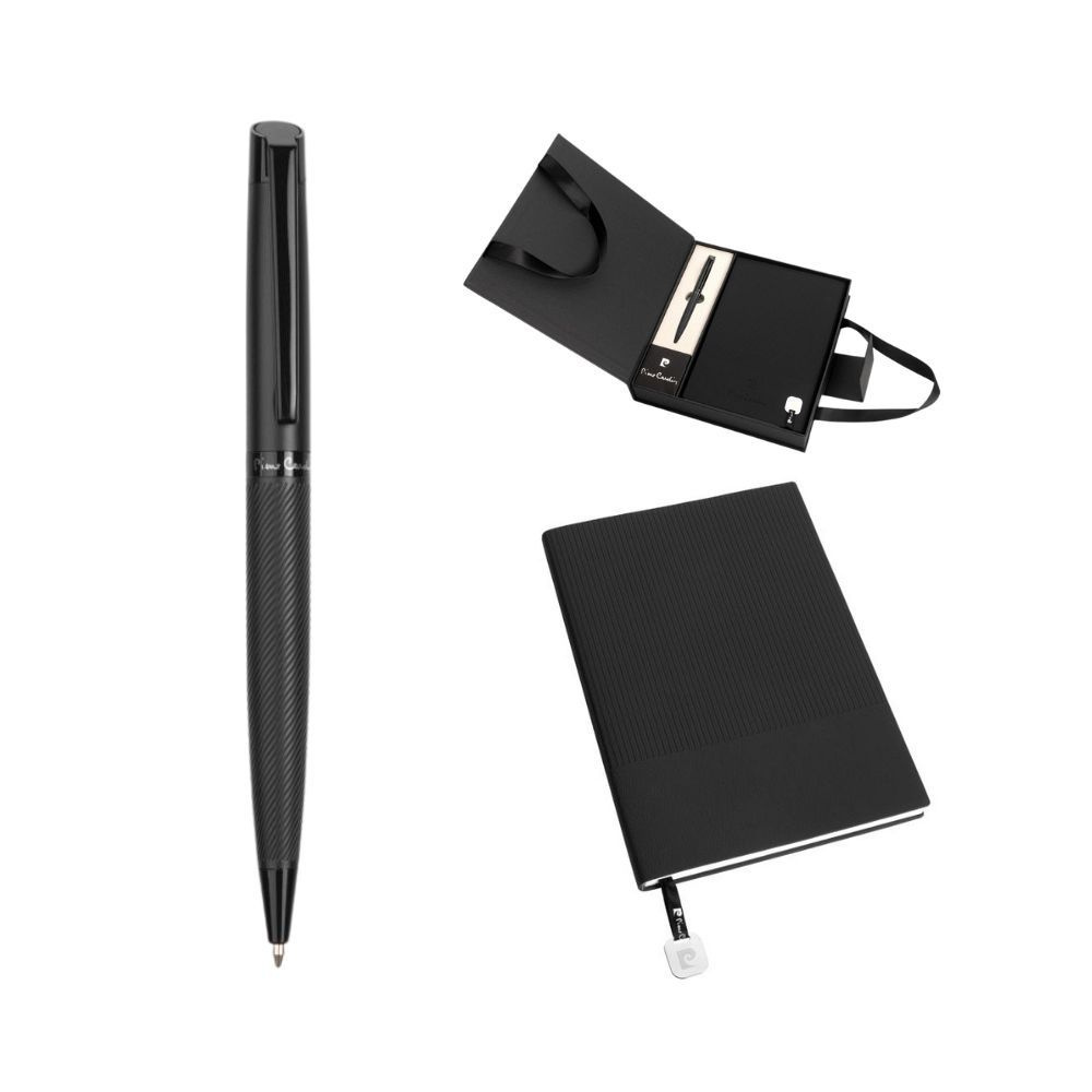 Logo trade promotional gifts image of: Set of notebook and pen CHANTAL Pierre Cardin