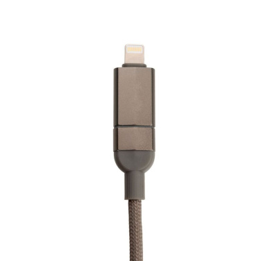 Logo trade promotional gift photo of: Charging cable with data transfer DONNES Pierre Cardin