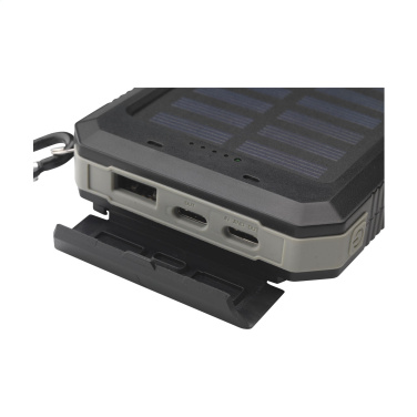 Logo trade corporate gifts image of: Trail RCS Solar Charger Compass 8000