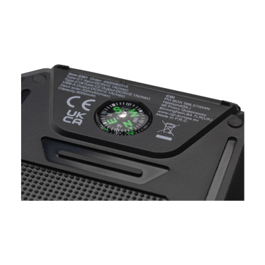 Logo trade promotional item photo of: Trail RCS Solar Charger Compass 8000