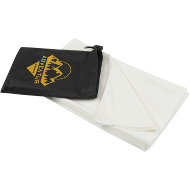 Logo trade promotional gift photo of: Lucas RPET sport towel 70x140 cm