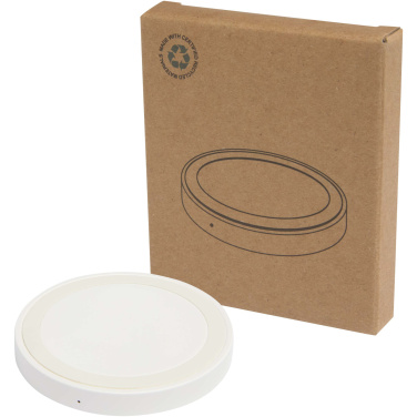 Logotrade advertising products photo of: Freal 15W recycled plastic wireless charging pad
